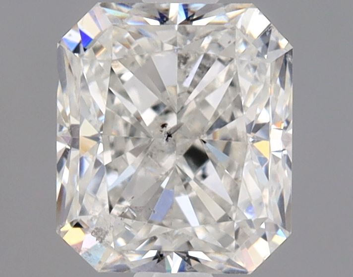 1 Carat Radiant - Natural Diamond - 1.02 - H - SI2 - EX - EX - Diamonds By Rothschild