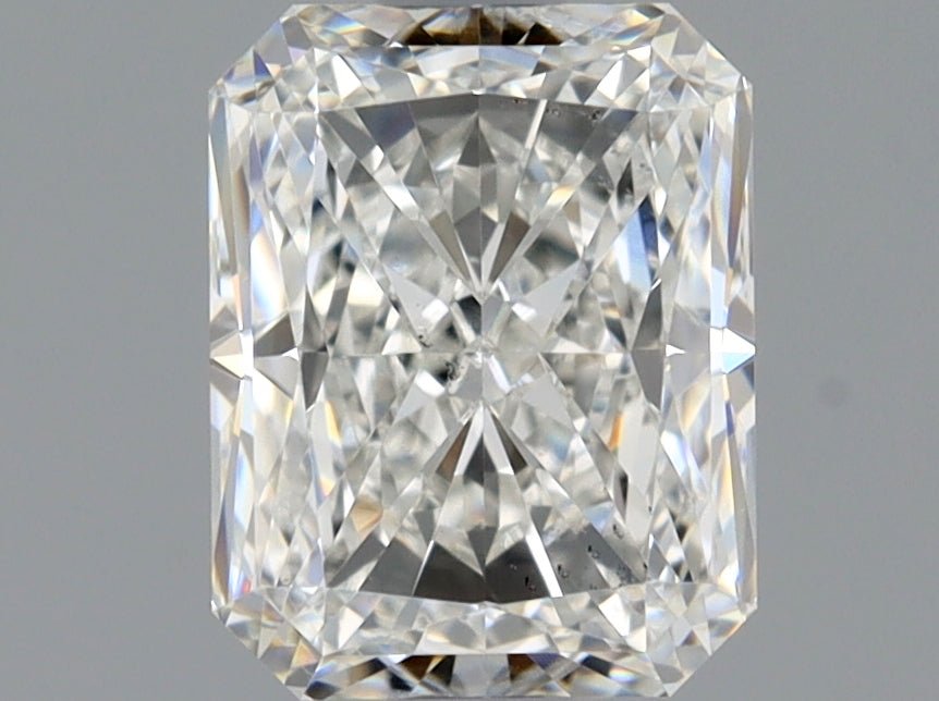 1 Carat RADIANT - Natural Diamond - 1.12 - G - SI1 - EX - VG - Diamonds By Rothschild
