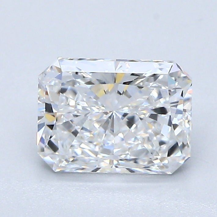 1 Carat RADIANT - Natural Diamond - 1.2 - F - VS1 - VG - EX - EX - Diamonds By Rothschild