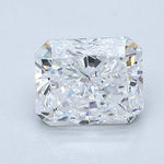 1 Carat RADIANT - Natural Diamond - 1.22 - E - VS2 - G - G - Diamonds By Rothschild