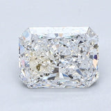 1 Carat Radiant - Natural Diamond - 1.3 - D - SI2 - VG - EX - VG - Diamonds By Rothschild