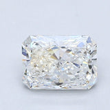 1 Carat Radiant - Natural Diamond - 1.3 - F - SI2 - VG - EX - VG - Diamonds By Rothschild