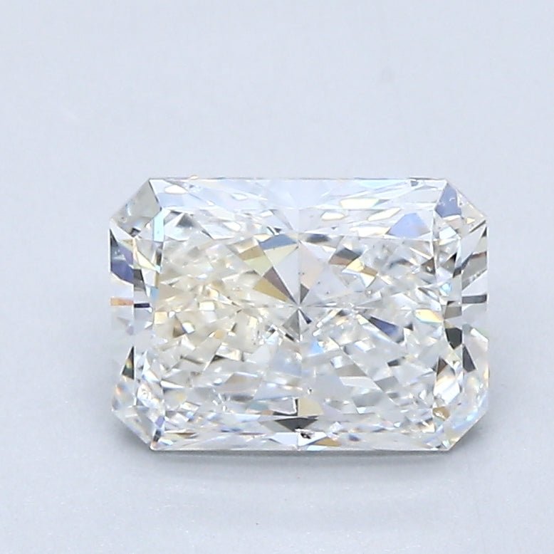 1 Carat Radiant - Natural Diamond - 1.3 - F - SI2 - VG - EX - VG - Diamonds By Rothschild