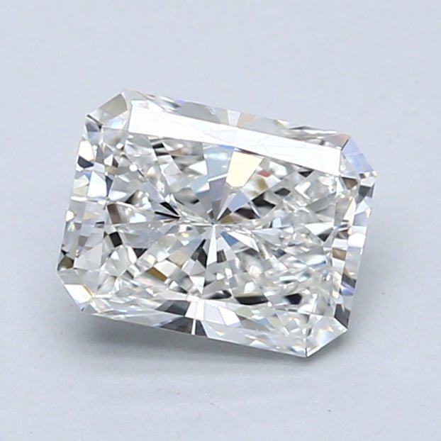 1 Carat Radiant - Natural Diamond - 1.3 - G - SI1 - VG - EX - VG - Diamonds By Rothschild