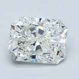 1 Carat Radiant - Natural Diamond - 1.3 - I - VVS2 - VG - EX - EX - Diamonds By Rothschild