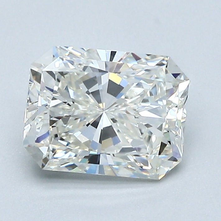1 Carat Radiant - Natural Diamond - 1.3 - I - VVS2 - VG - EX - EX - Diamonds By Rothschild