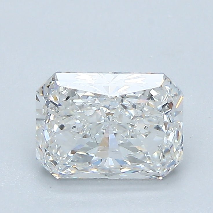 1 Carat Radiant - Natural Diamond - 1.31 - E - SI1 - EX - VG - Diamonds By Rothschild