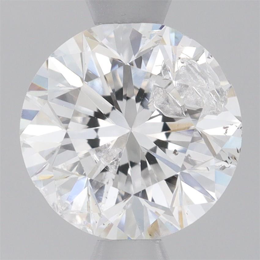 1 Carat Round Cut Diamond - E I2 - 1.05ct - 255409 - Diamonds By Rothschild