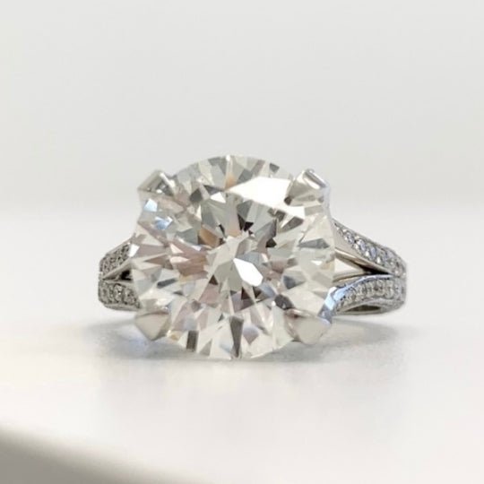 1 Carat Round Cut Diamond - H VVS2 - 1.28ct - 219282 - Diamonds By Rothschild