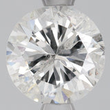 1 Carat Round Cut Diamond - I I2 - 1.03ct - 230809 - Diamonds By Rothschild
