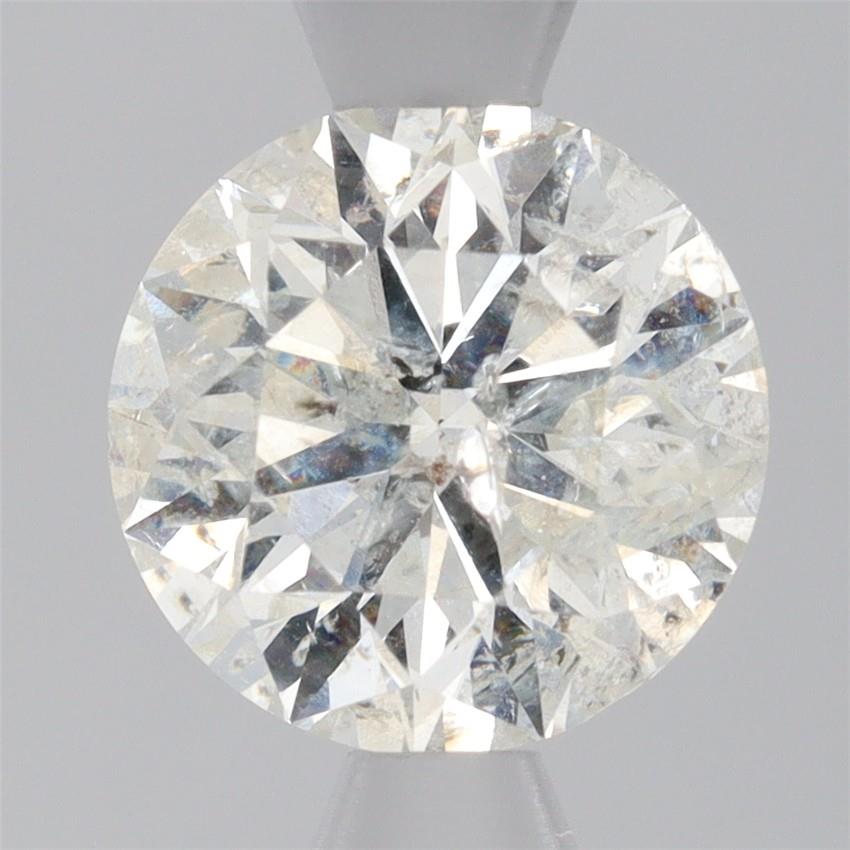 1 Carat Round Cut Diamond - K I2 - 1.08ct - 255404 - Diamonds By Rothschild