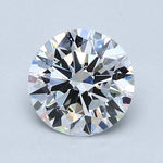1 Carat Round Cut Natural Diamond - D VS2 - 1.01ct - VG Cut Grade - Diamonds By Rothschild
