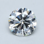 1 Carat Round Cut Natural Diamond - F SI2 - 0.98ct - G Cut Grade - Diamonds By Rothschild