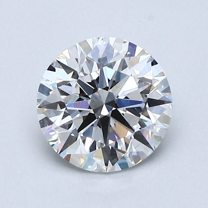 1 Carat Round Cut Natural Diamond - F VS2 - 1.01ct - EX Cut Grade - Diamonds By Rothschild