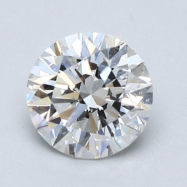 1 Carat Round Cut Natural Diamond - H SI1 - 1.2ct - EX Symmetry Grade - Diamonds By Rothschild