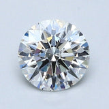 1 Carat Round Cut Natural Diamond - H SI2 - 1.01ct - EX Cut Grade - Diamonds By Rothschild