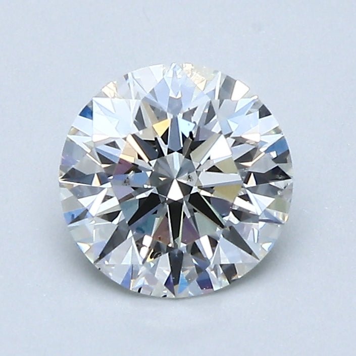 1 Carat Round Cut Natural Diamond - H SI2 - 1.01ct - EX Cut Grade - Diamonds By Rothschild