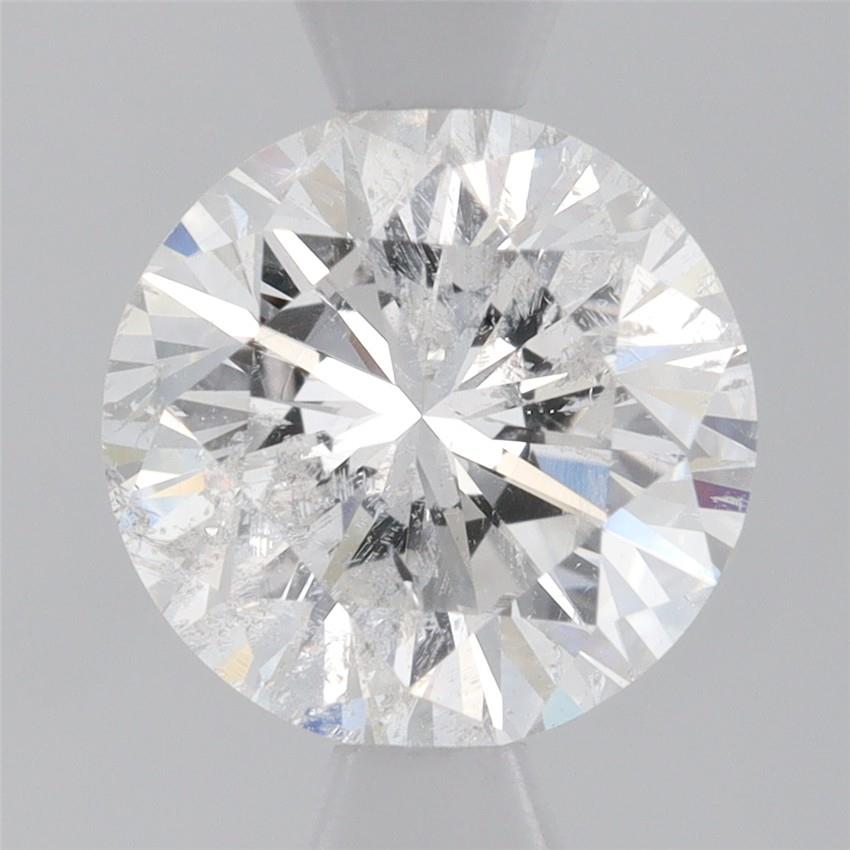 1 Carat Round Cut Post-Consumer Diamond - F I2 - 1.30ct - 242254 - Diamonds By Rothschild