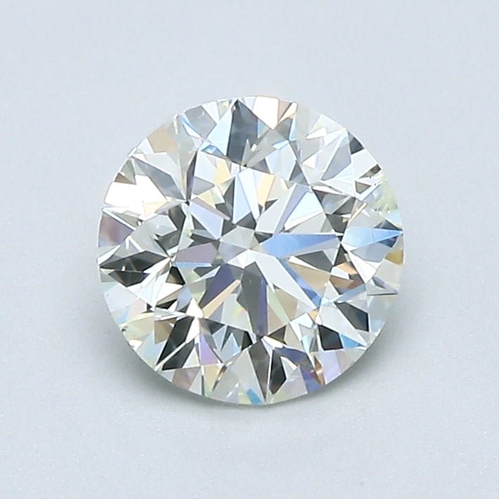 1 Carat Round - Natural Diamond - 0.9 - FANCY - SI2 - EX - EX - Diamonds By Rothschild