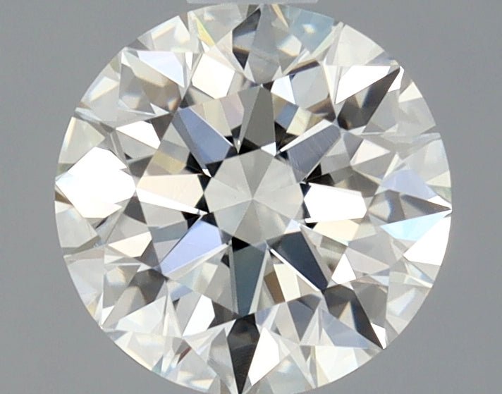 1 Carat Round - Natural Diamond - 0.91 - I - VS2 - EX - EX - Diamonds By Rothschild