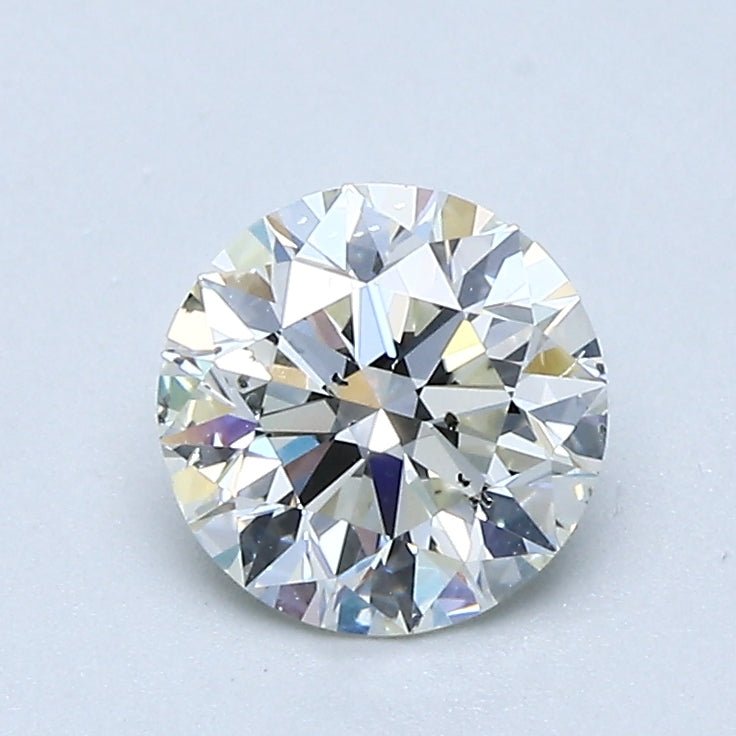 1 Carat Round - Natural Diamond - 0.96 - K - SI1 - EX - EX - EX - Diamonds By Rothschild