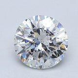1 Carat Round - Natural Diamond - 1 - E - SI2 - VG - G - VG - Diamonds By Rothschild