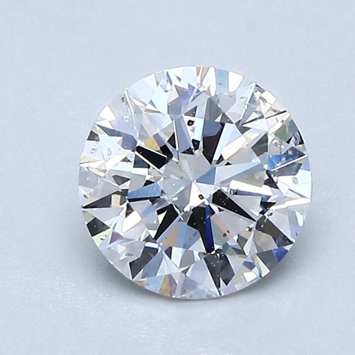 1 Carat Round - Natural Diamond - 1.01 - E - SI2 - EX - EX - EX - Diamonds By Rothschild
