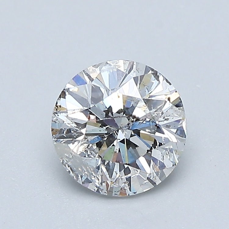1 Carat Round - Natural Diamond - 1.01 - F - I2 - G - VG - G - Diamonds By Rothschild