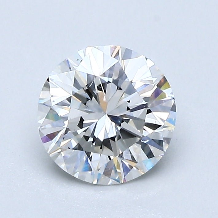 1 Carat Round - Natural Diamond - 1.01 - F - SI1 - VG - G - G - Diamonds By Rothschild
