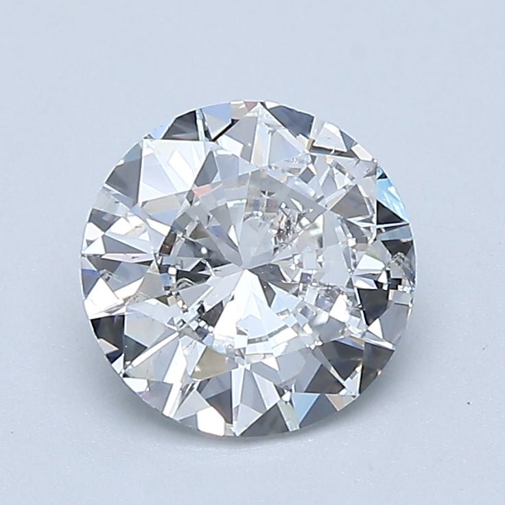 1 Carat Round - Natural Diamond - 1.01 - F - SI2 - P - G - VG - Diamonds By Rothschild
