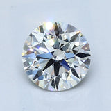 1 Carat Round - Natural Diamond - 1.01 - H - VVS2 - EX - EX - Diamonds By Rothschild