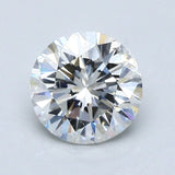 1 Carat Round - Natural Diamond - 1.02 - G - I1 - VG - G - G - Diamonds By Rothschild