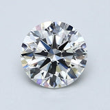 1 Carat Round - Natural Diamond - 1.06 - F - VS1 - EX - EX - EX - Diamonds By Rothschild