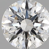 1 Carat Round - Natural Diamond - 1.06 - F - VS2 - EX - EX - EX - Diamonds By Rothschild
