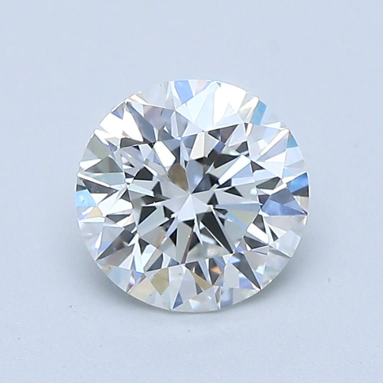 1 Carat Round - Natural Diamond - 1.08 - F - VS1 - EX - EX - EX - Diamonds By Rothschild