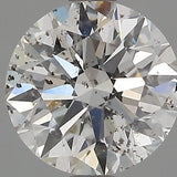 1 Carat Round - Natural Diamond - 1.09 - E - Slightly Included - EX - EX - Diamonds By Rothschild