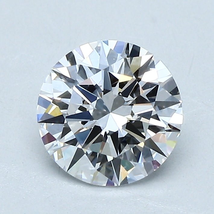 1 Carat Round - Natural Diamond - 1.11 - D - VVS2 - EX - EX - EX - Diamonds By Rothschild