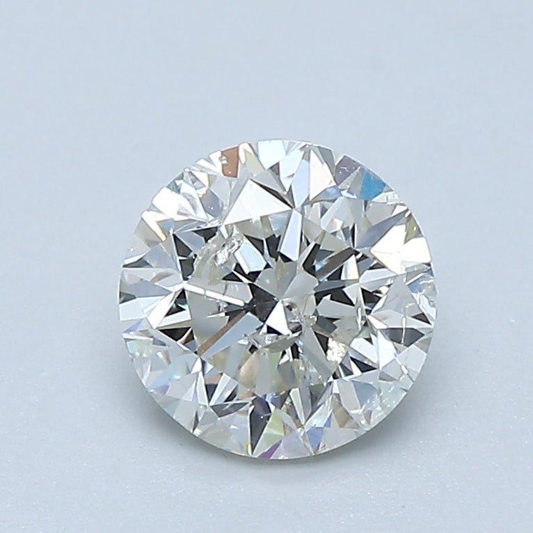 1 Carat Round - Natural Diamond - 1.11 - I - I1 - VG - VG - VG - Diamonds By Rothschild