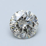 1 Carat Round - Natural Diamond - 1.11 - J - I1 - EX - EX - VG - Diamonds By Rothschild