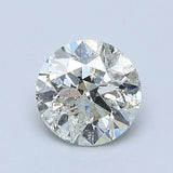 1 Carat Round - Natural Diamond - 1.13 - K - I1 - VG - VG - VG - Diamonds By Rothschild