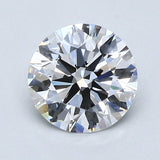 1 Carat Round - Natural Diamond - 1.14 - D - Very Slightly Included - EX - EX - EX - Diamonds By Rothschild