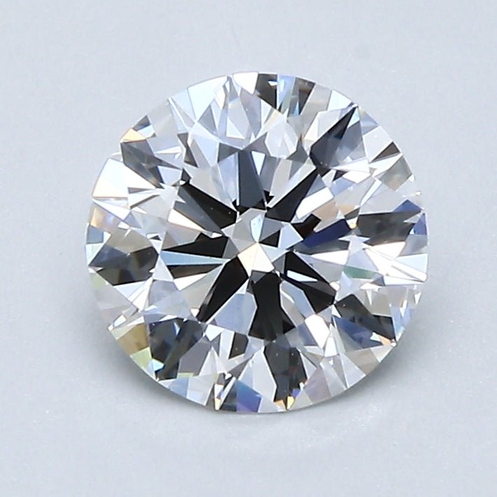 1 Carat Round - Natural Diamond - 1.14 - D - Very Slightly Included - EX - EX - EX - Diamonds By Rothschild