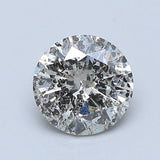 1 Carat Round - Natural Diamond - 1.14 - J - I2 - VG - VG - G - Diamonds By Rothschild