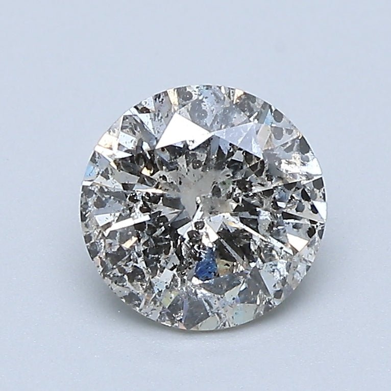 1 Carat Round - Natural Diamond - 1.14 - J - I2 - VG - VG - G - Diamonds By Rothschild