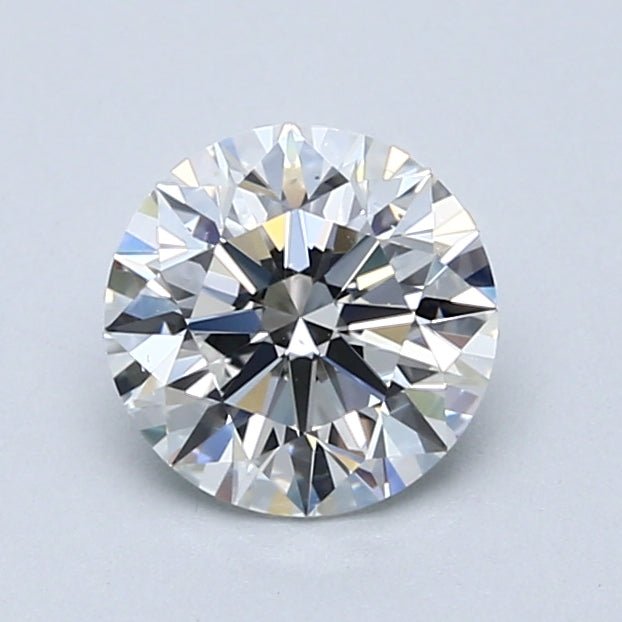 1 Carat Round - Natural Diamond - 1.2 - F - VS2 - EX - VG - EX - Diamonds By Rothschild