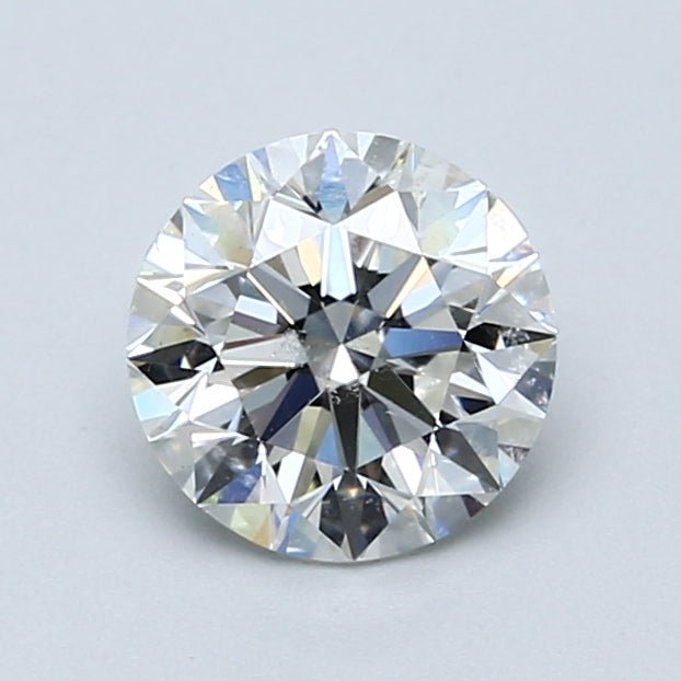 1 Carat Round - Natural Diamond - 1.2 - H - SI2 - EX - EX - EX - Diamonds By Rothschild