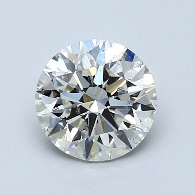 1 Carat Round - Natural Diamond - 1.2 - I - SI2 - EX - EX - EX - Diamonds By Rothschild