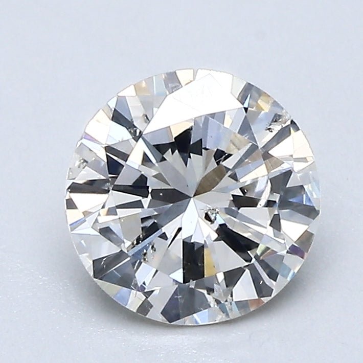 1 Carat Round - Natural Diamond - 1.2 - I - SI2 - G - VG - f - Diamonds By Rothschild