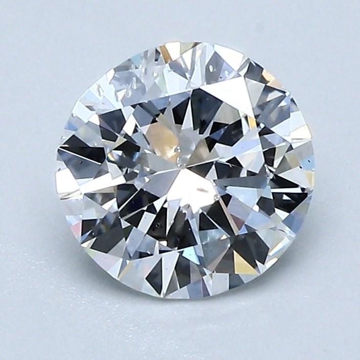 1 Carat Round - Natural Diamond - 1.21 - D - SI2 - G - G - f - Diamonds By Rothschild