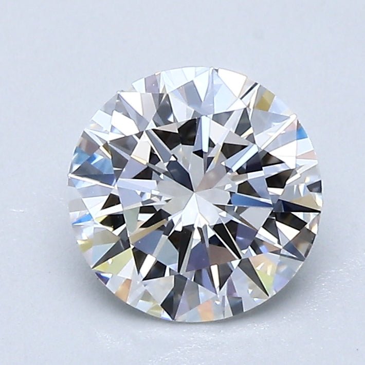 1 Carat Round - Natural Diamond - 1.21 - E - VS1 - VG - EX - EX - Diamonds By Rothschild